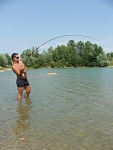 Fly fishing drill Fly fishing drill